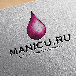 Наше портфолио - Логотип для &quot;Manicu.ru&quot;